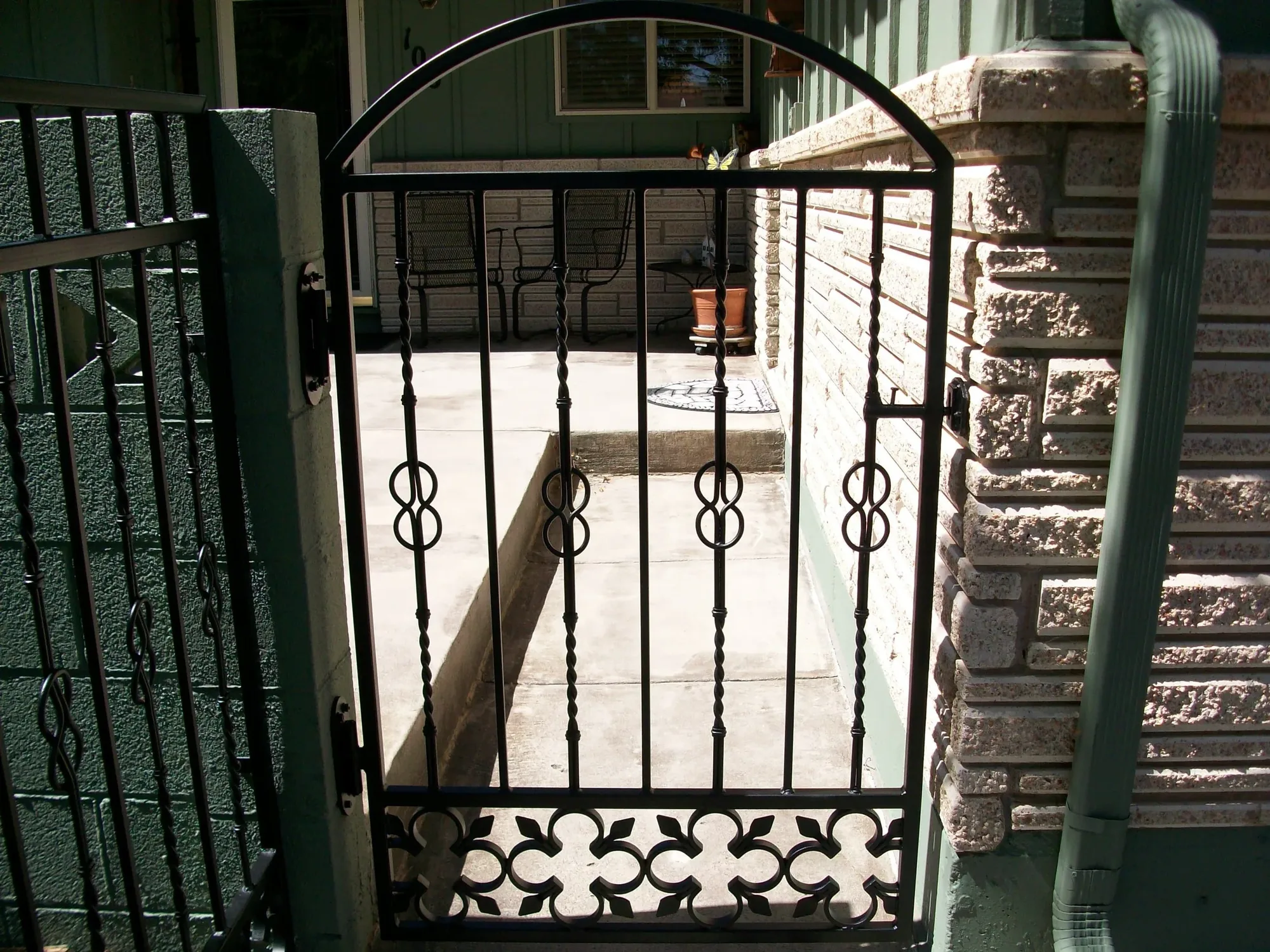 Custom Decorative Exterior — Gate