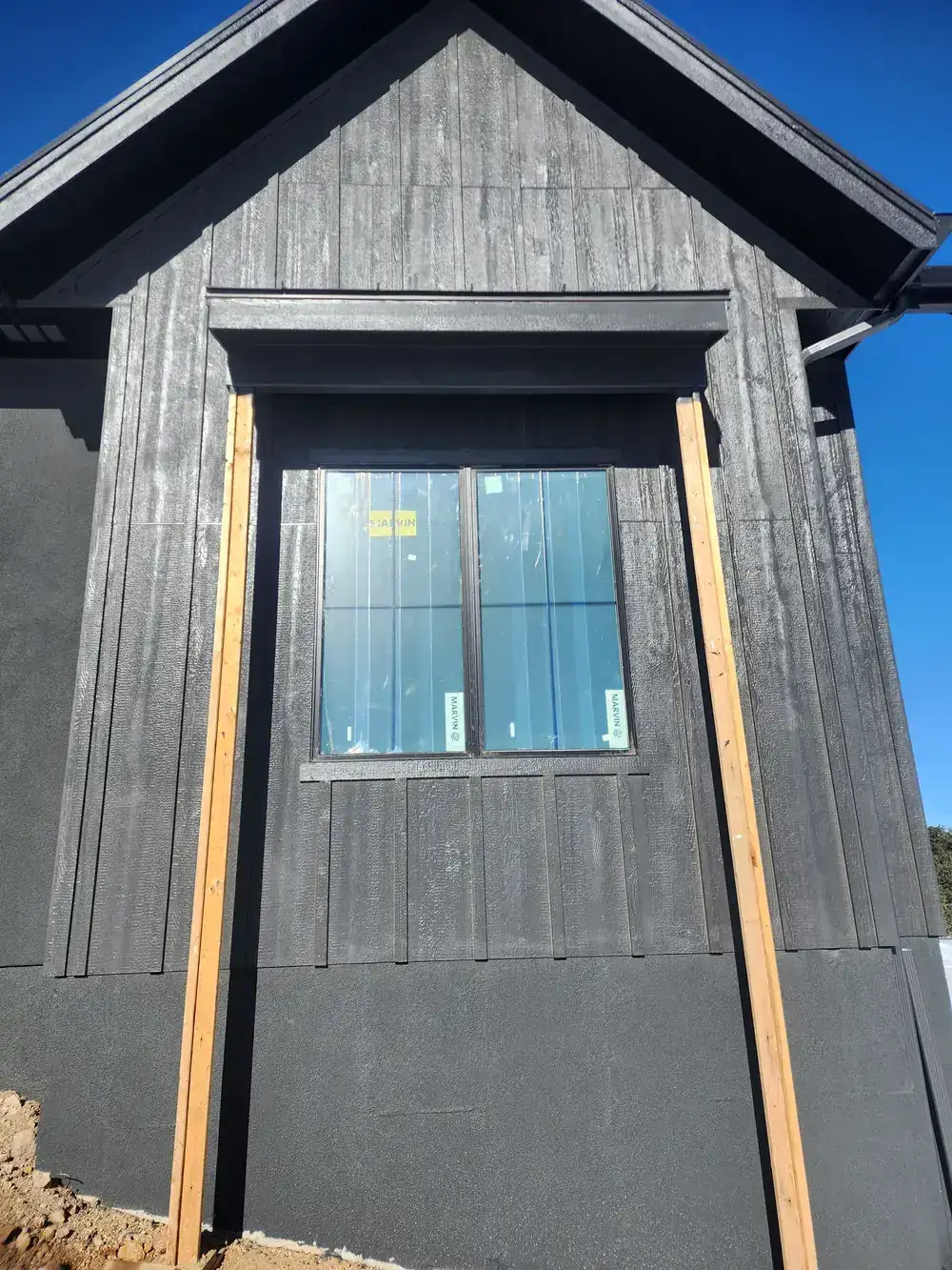 Exterior Awning Iron On Window