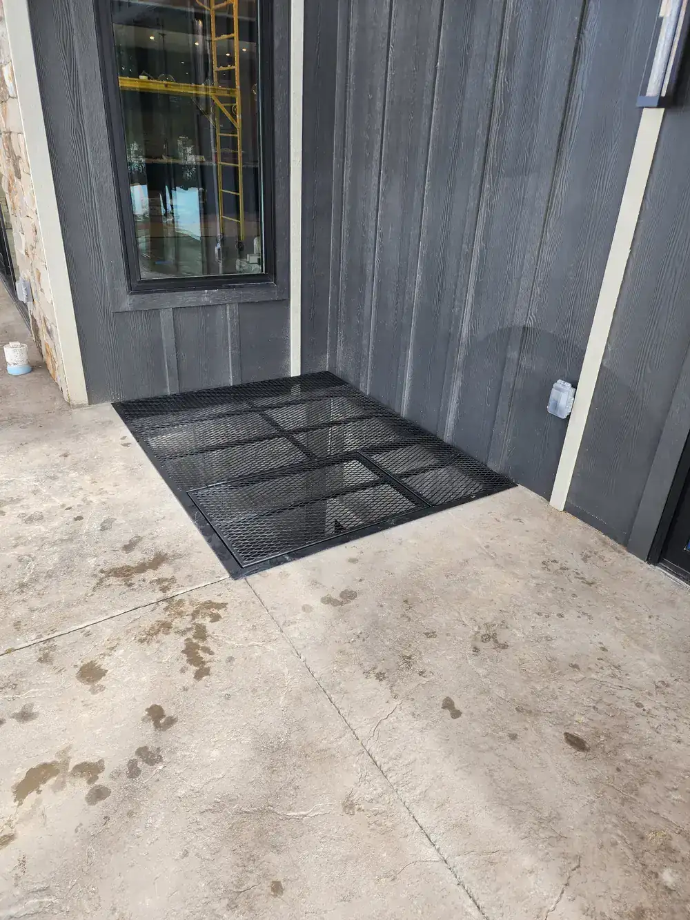 Exterior Window Well Metal Guard