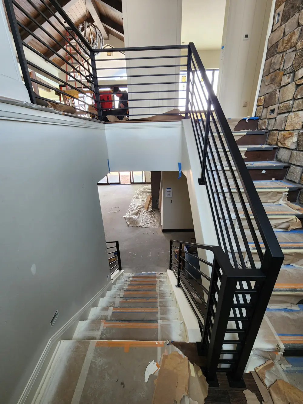 Indoor Stair Cable Railing Modern Handrail