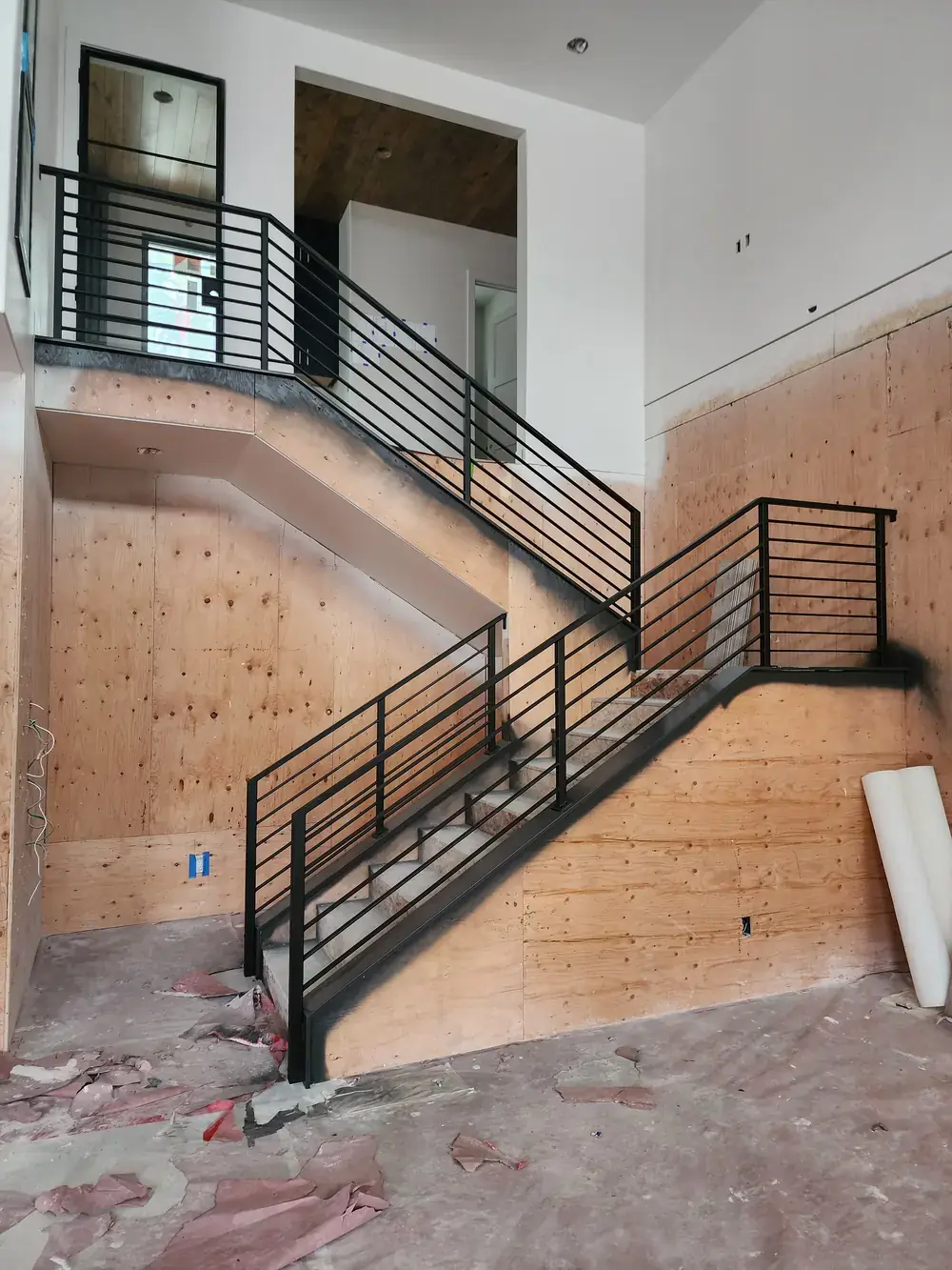 Indoor Stair Iron Railing (4)
