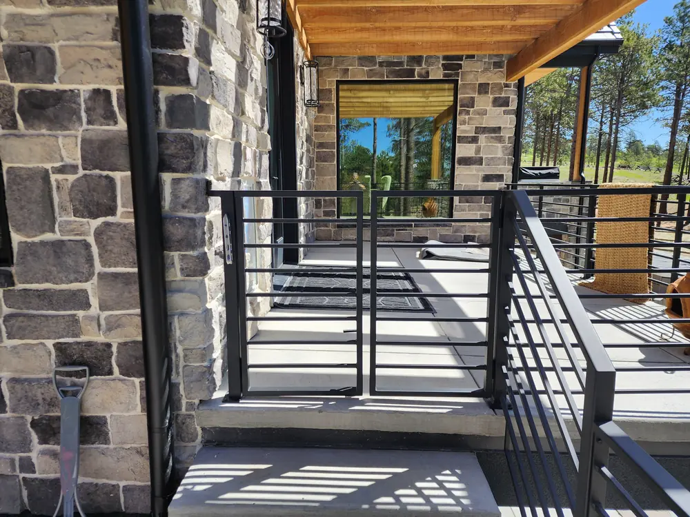 Outdoor Deck Cable Railing Mountain Vista