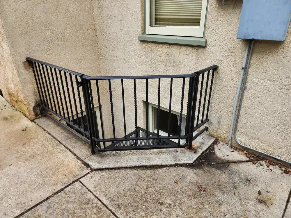 Outdoor Iron Railing