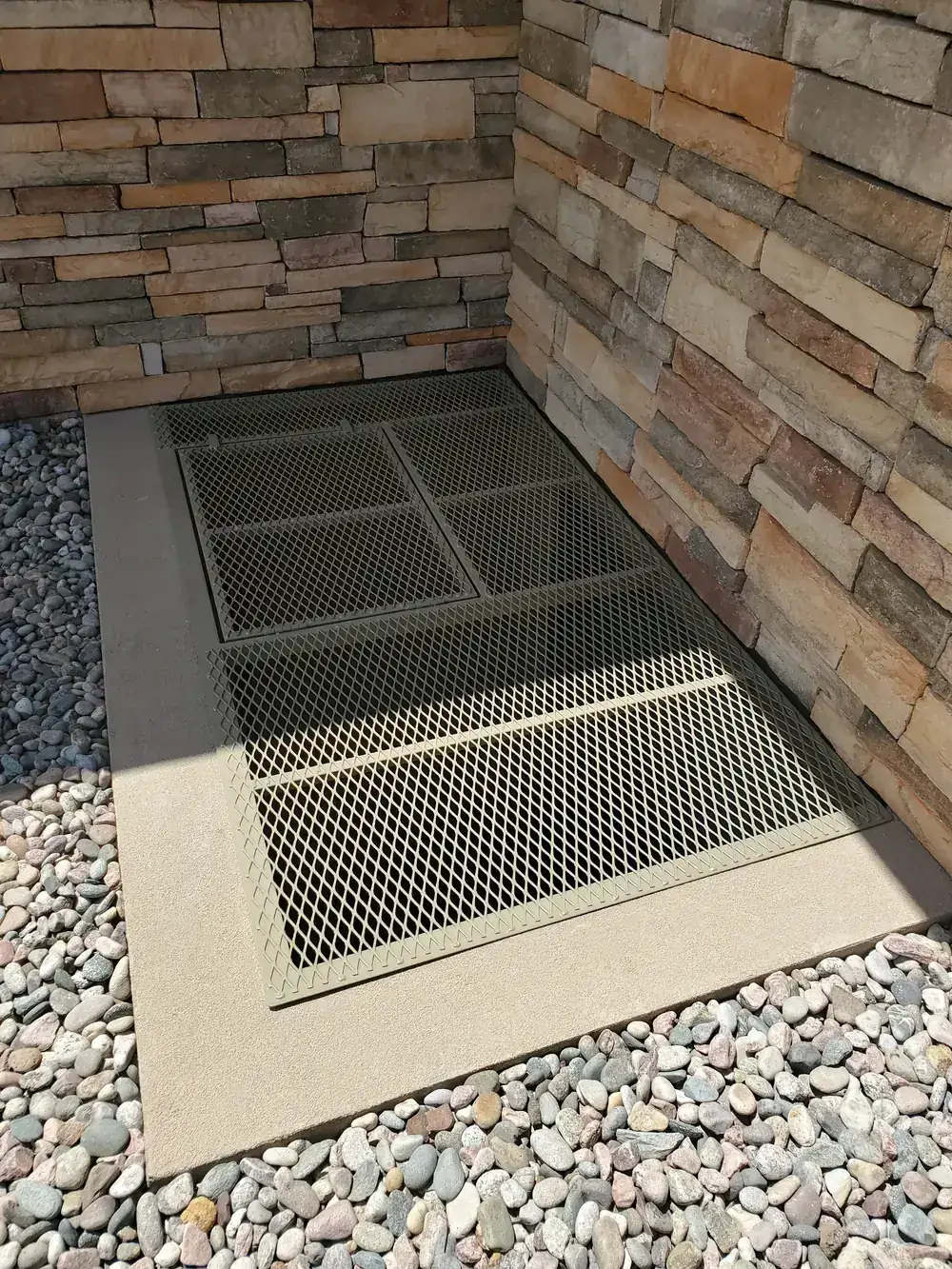 Outdoor Window Well Iron Guard